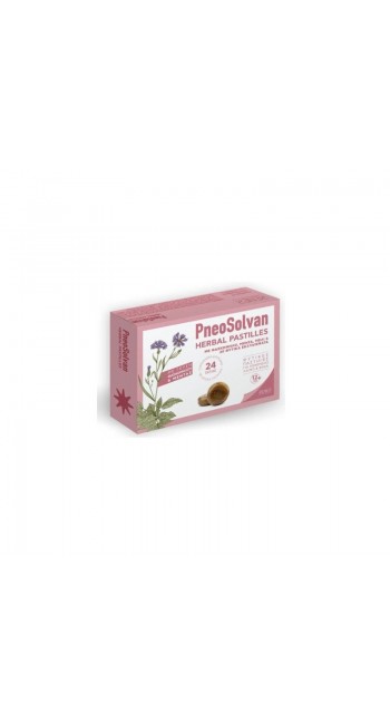 Rener Pneosolvan Herbal Φυτικές Καραμέλες με Μέλι, Φασκόμηλο & Μέντα (24 παστίλιες)