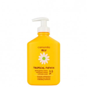 Camomilla Blu Tropical Papaya Intimate Wash Υγρό Καθαρισμού Eυαίσθητης Περιοχής pH5.5  300ml