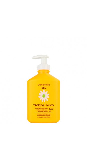 Camomilla Blu Tropical Papaya Intimate Wash Υγρό Καθαρισμού Eυαίσθητης Περιοχής pH5.5  300ml