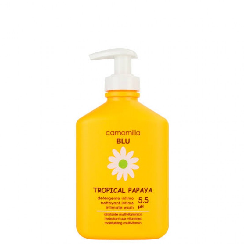 Camomilla Blu Tropical Papaya Intimate Wash Υγρό Καθαρισμού Eυαίσθητης Περιοχής pH5.5  300ml