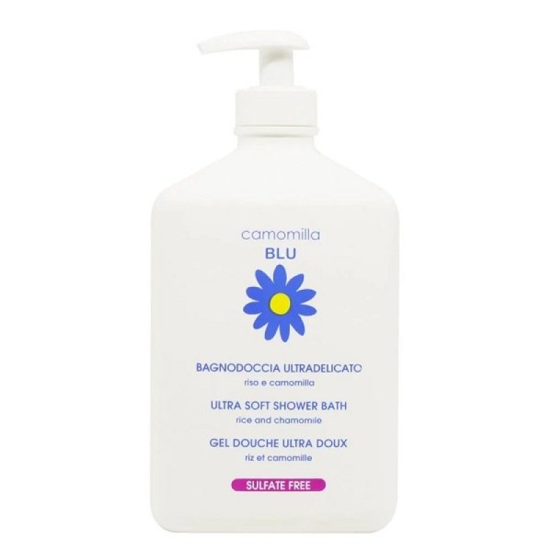 Camomilla Blu Ultra Soft Shower Bath Αφρόλουτρο Χωρίς Θειικά 'Αλατα 500ml 