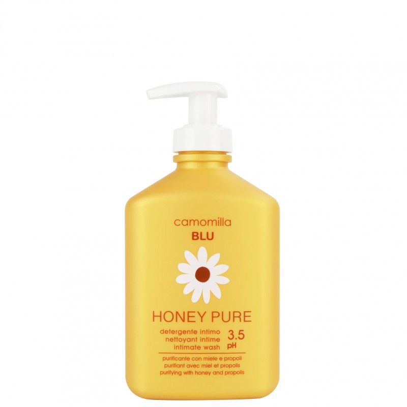 Camomilla Blu Ηoney Pure Intimate Wash Υγρό Καθαρισμού Eυαίσθητης Περιοχής pH3.5 300ml 