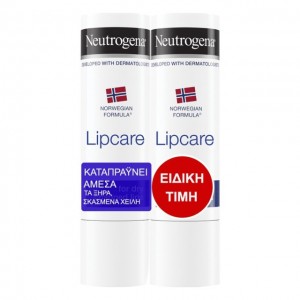 Neutrogena Lip Care SPF20 Promo Pack (2 x 4.8g / 1+1 Δώρο)