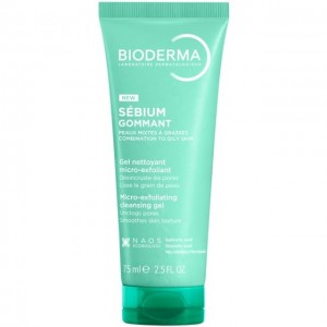Bioderma Sébium Gommant Gel Απαλό Απολεπιστικό Τζελ (75ml)