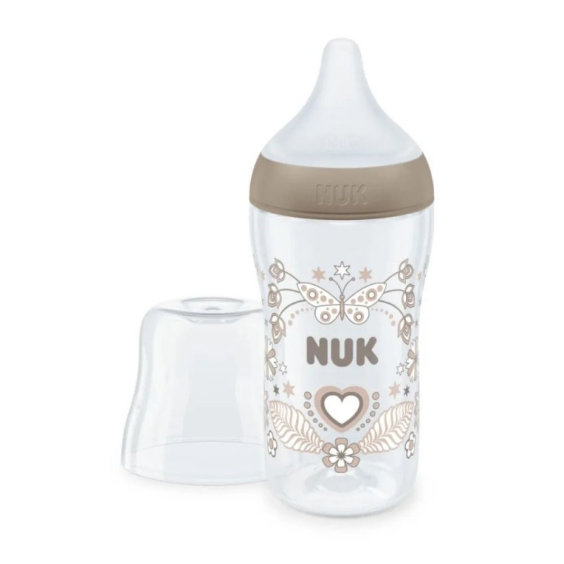NUK Perfect Match Πλαστικό Μπιμπερό Heart 3+m (260ml)