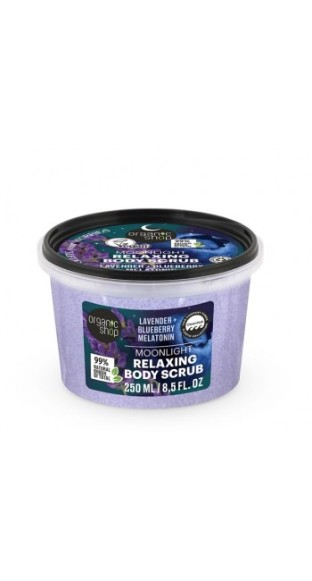 Natura Siberica Organic Shop Dreamy Night Moonlight Relaxing Scrub – Χαλαρωτικό Απολεπιστικό Σώματος (250ml)