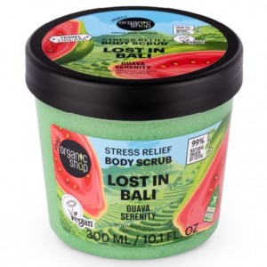 Organic Shop Lost in Bali Stress Relief Body Scrub (300ml)