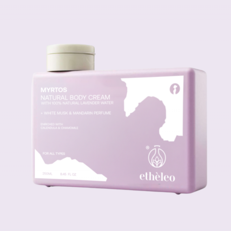 Etheleo Myrtos Natural Body Cream (250ml)