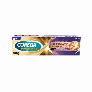 Corega Food Block Στερεωτική Κρέμα Οδοντοστοιχίας (40g)