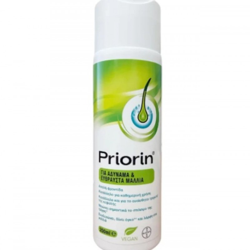 Priorin Σαμπουάν για Αδύναμα & Εύθραυστα Μαλλιά (200ml)