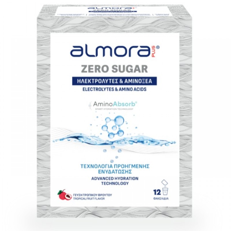 Almora Plus Zero Sugar Ηλεκτρολύτες (12 Φακελίσκοι)