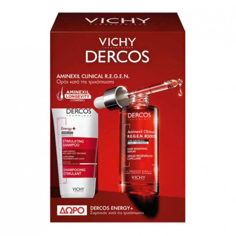 Vichy Promo Dercos Aminexil Clinical R.E.G.E.N. Booster (1 σετ)