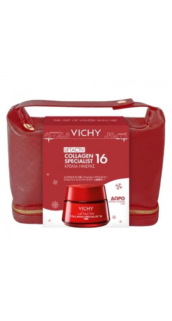 Vichy Liftactiv Promo Collagen 16 Κρέμα Ημέρας (50ml) & Δώρο Liftactiv Collagen 16 Κρέμα Νύχτας (15ml)