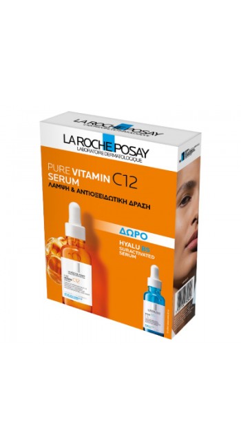 La Roche-Posay Promo Pure Vitamin C12 Serum Λάμψης (30ml)