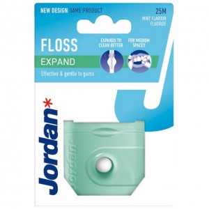 Jordan Expand Floss Οδοντικό Νήμα (25m)