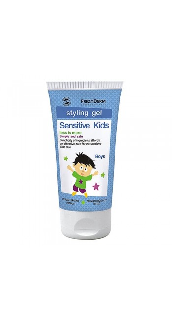 Frezyderm Sensitive Kids Styling Gel Παιδικό Ζελέ Μαλλιών για Δυνατό Κράτημα, 100ml