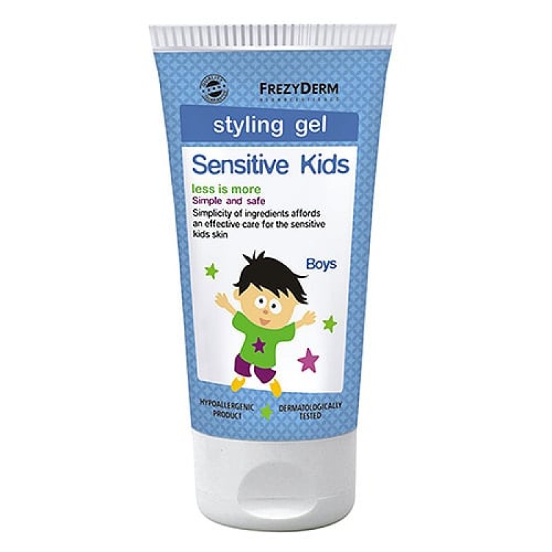Frezyderm Sensitive Kids Styling Gel Παιδικό Ζελέ Μαλλιών για Δυνατό Κράτημα, 100ml Frezyderm Sensitive Kids Styling Gel Παιδικό Ζελέ Μαλλιών για Δυνατό Κράτημα, 100ml