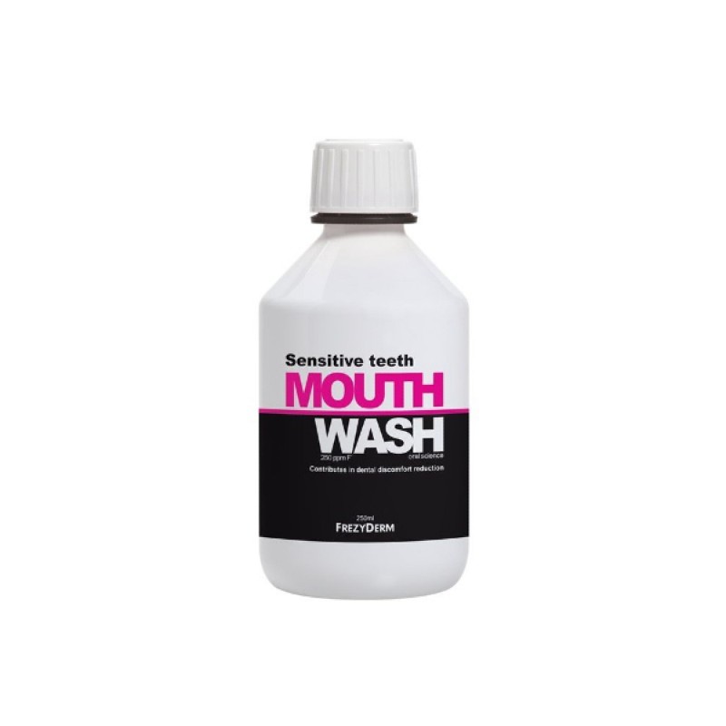 Frezyderm Sensitive Teeth Mouthwash Στοματικό Διάλυμα για τα Ευαίσθητα Δόντια, 250ml Frezyderm Sensitive Teeth Mouthwash Στοματικό Διάλυμα για τα Ευαίσθητα Δόντια, 250ml
