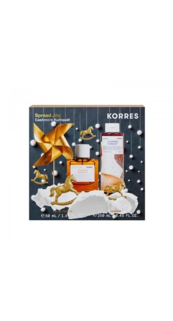 Korres Promo Spread Joy — Cashmere Kumquat (Eau De Toilette 50ml & Shower Gel 250ml)