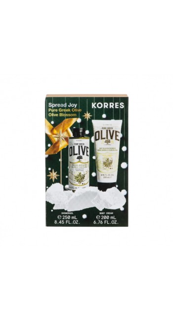 Korres Promo Spread Joy — Pure Greek Olive Blossom (Shower Gel 250ml & Body Milk 200ml)