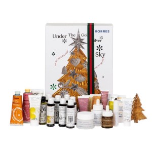 Korres Limited Edition Advent Calendar "Under The Gold & Silver Sky" (24 τεμάχια)   