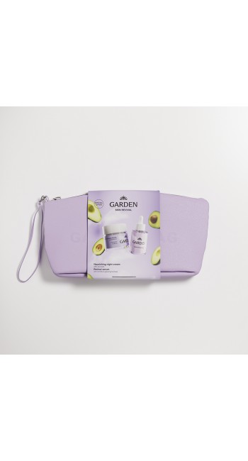 Garden Promo Nourishing Night Care Set (Nourishing Night Cream 50ml + Retinol Serum 30ml + Δώρο Νεσεσέρ)