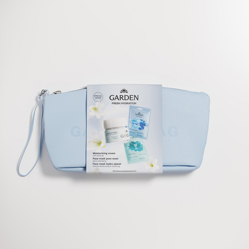 Garden Fresh Hydration Care Set (Moisturizing Cream 50ml + Hydra Splash Mask 2x8ml + Pure Reset Mask 2x8ml)