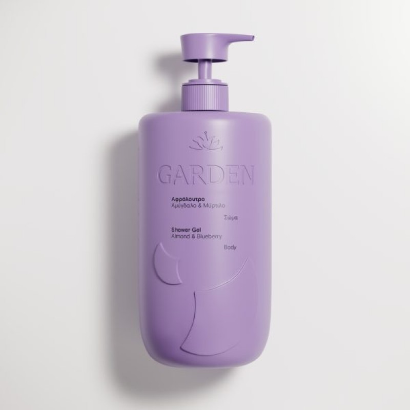 Garden Shower Gel Almond & Blueberry (1000ml / 1Lt)