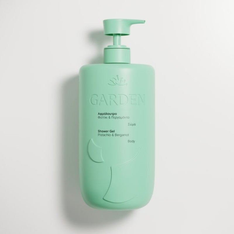 Garden Shower Gel Pistachio & Bergamot (1000ml / 1Lt)
