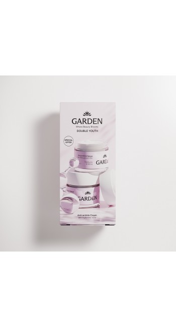 Garden Double Youth Anti-Wrinkle Cream Promo Pack 1+1 (2x50ml)