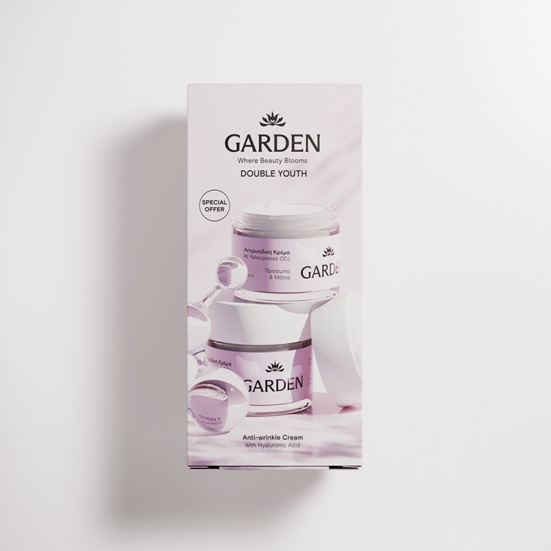 Garden Double Youth Anti-Wrinkle Cream Promo Pack 1+1 (2x50ml)