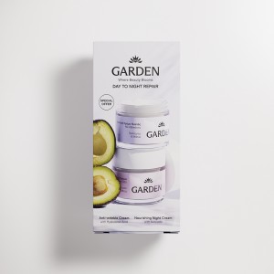 Garden Day to Night Repair & Renewal Care Set (Anti-Wrinkle Cream 50ml + Nourishing Night Cream 50ml)