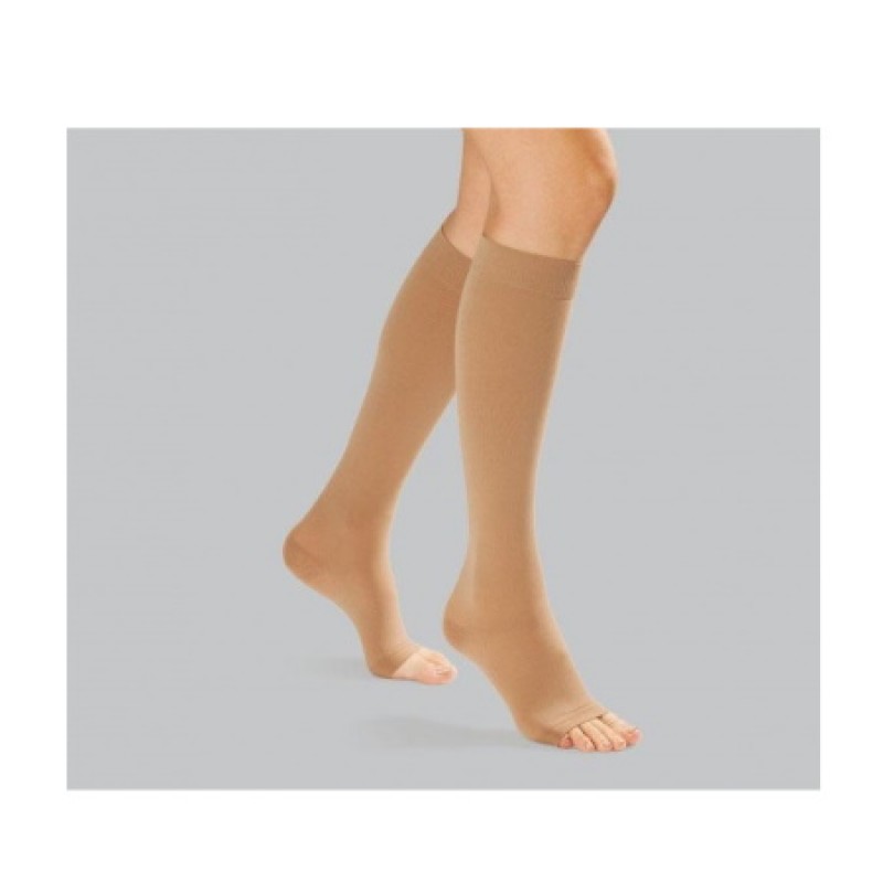 Anatomic Line 6333 Κάλτσα Κάτω Γόνατος Ανοιχτά Δάχτυλα Class II (22-33 mmHg) - Μπεζ Size L
