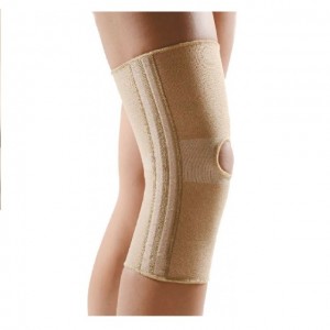 Anatomic Line 00-6504 Ελαστική Επιγονατίδα με 4 Σπειροειδή Ελάσματα & Ενίσχυση - Large (1 τμχ)