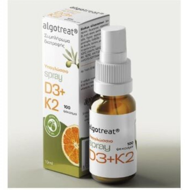 Algotech D3+K2 Βιταμίνη σε Σταγόνες (10ml)
