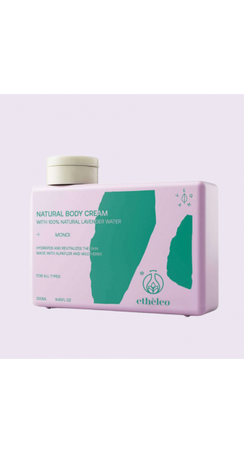 Etheleo Monoi Natural Body Cream (250ml)
