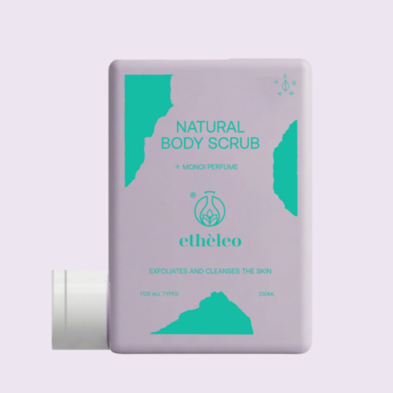 Etheleo Monoi Natural Body Scrub (250ml)