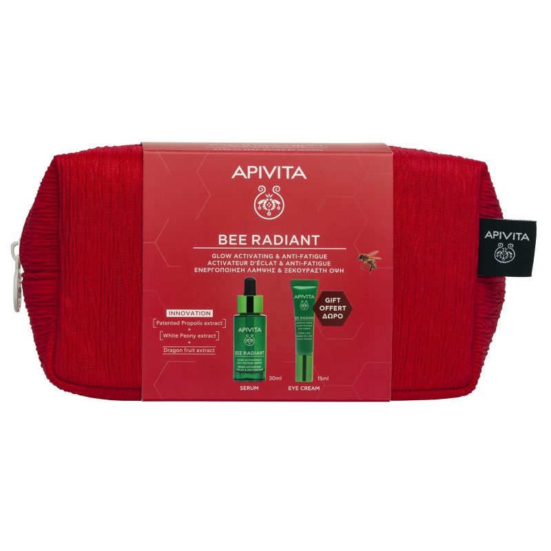 Apivita Bee Radiant Promo Pack — Set Ενεργοποίησης Λάμψης & Ξεκούραστης Όψης