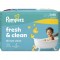 Pampers Fresh & Clean Μωρομάντηλα 160 Τεμάχια (2x80 Τεμάχια)