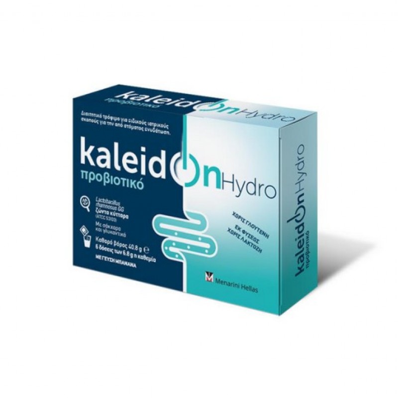Menarini Kaleidon Hydro με Γεύση Μπανάνα (6 Φακελάκια των 6,8g)