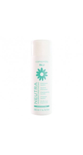 Camomilla Blu Neutra Shampoo (200ml) – Ουδέτερο Καταπραϋντικό Σαμπουάν χωρίς Άρωμα για Ευαίσθητο & Ερεθισμένο Τριχωτό  