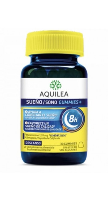 Aquilea Sueño Gummies - Ζελεδάκια για Γρήγορο & Ξεκούραστο Ύπνο (30 ζελεδάκια)