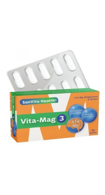 SanVita Health Vita-Mag 3 (30 δισκία)