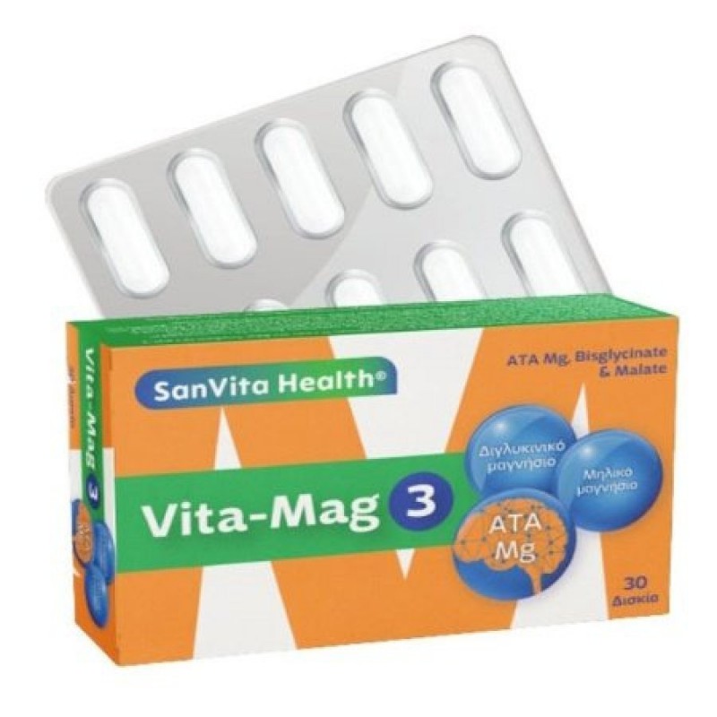 SanVita Health Vita-Mag 3 (30 δισκία)