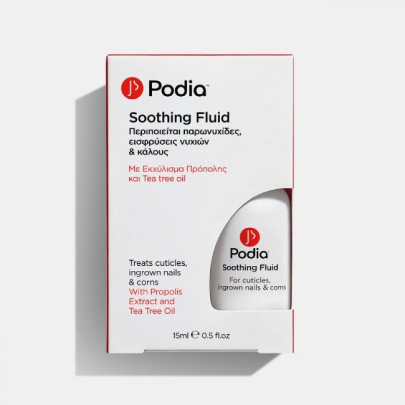 Podia Soothing Fluid Καταπραϋντικό Υγρό για Ερεθισμούς & Νύχια (15ml)