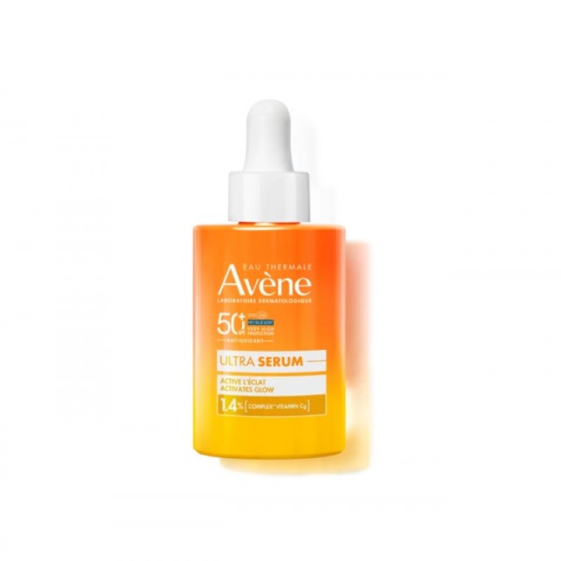 Avene Eau Thermale Ultra Serum Ορός Προσώπου για Ενεργοποίηση της Λάμψης SPF50+ (30ml)