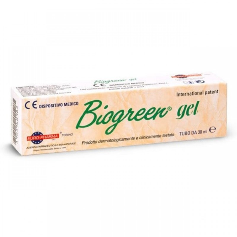 Bionat Biogreen Gel Γέλη κατά των Δερματικών Παθήσεων Χωρίς Κορτιζόνη (30ml)