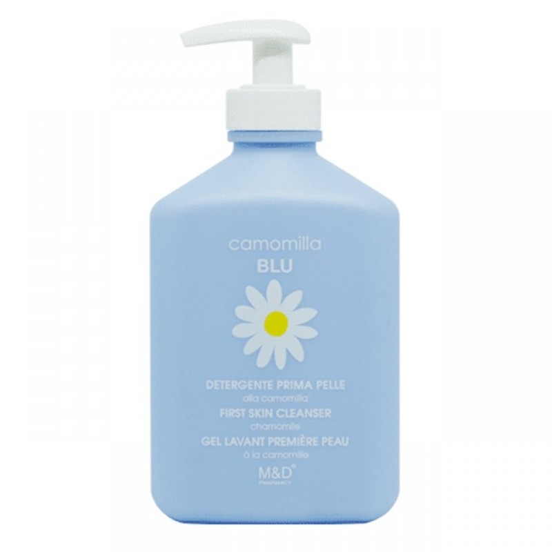 Camomilla Blu First Skin Cleanser pH 6.5 (300ml) – Ήπιο Καθαριστικό Για Βρέφη, Παιδιά & Ευαίσθητες Επιδερμίδες