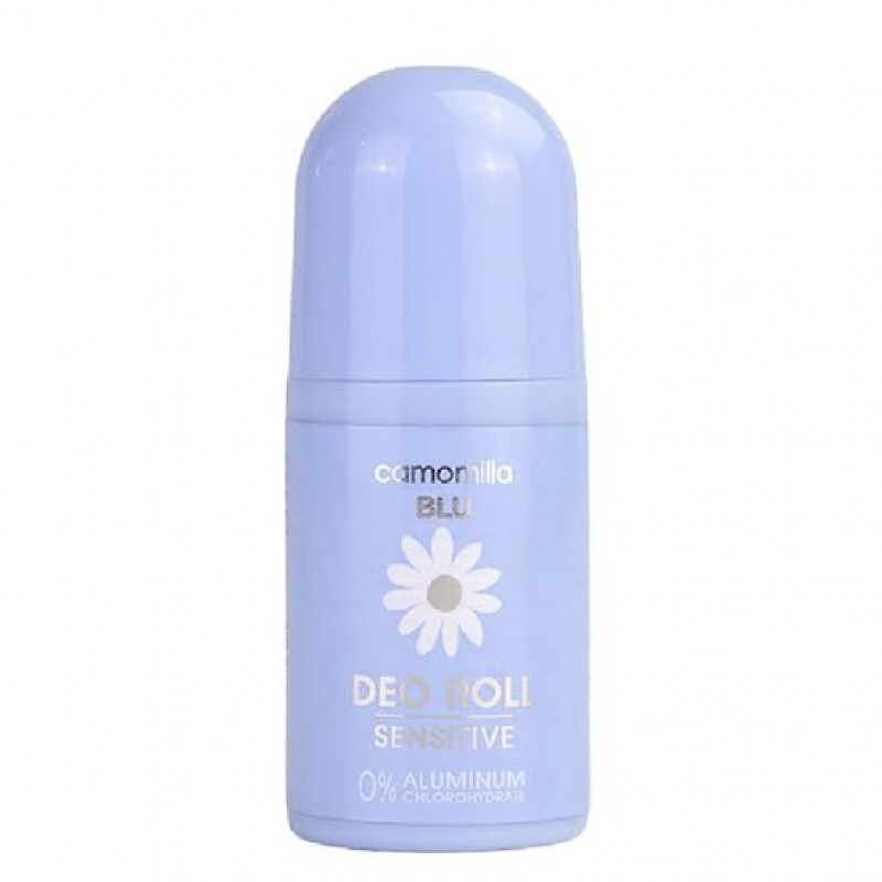 Camomilla Blu Deo Roll Sensitive 0% Aluminum - Απαλό Αποσμητικό Roll-On για Πολύ Ευαίσθητες Επιδερμίδες Χωρίς Αλουμίνιο (50ml)