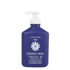Camomilla Blu Energy Man Intimate Wash pH5.5 - Ανδρικό Υγρό Καθαρισμού Ευαίσθητης Περιοχής για Αναζωογόνηση & Φρεσκάδα (300ml)